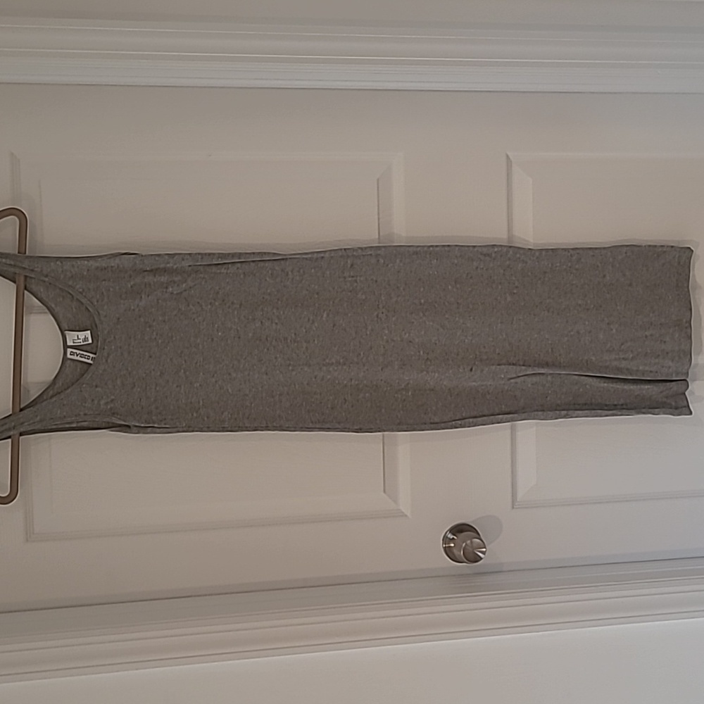 🔶️5 for $30🔶️ Heather Gray Midi Tank Dress